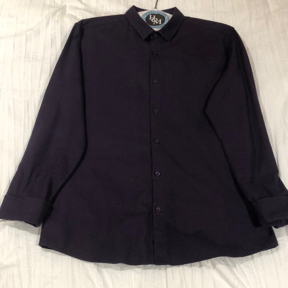 Men’s Purple Dress Shirt